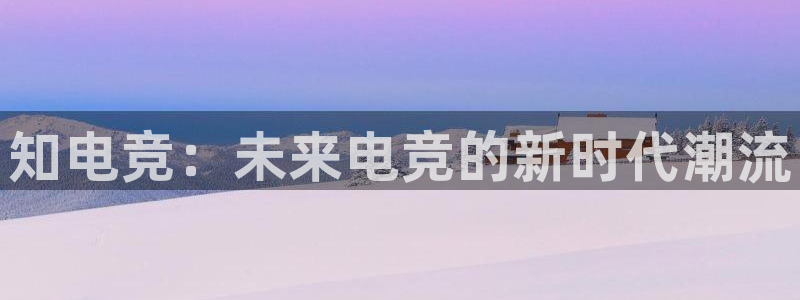 小艾电竞平台官方网