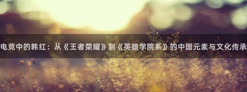 小艾电竞平台